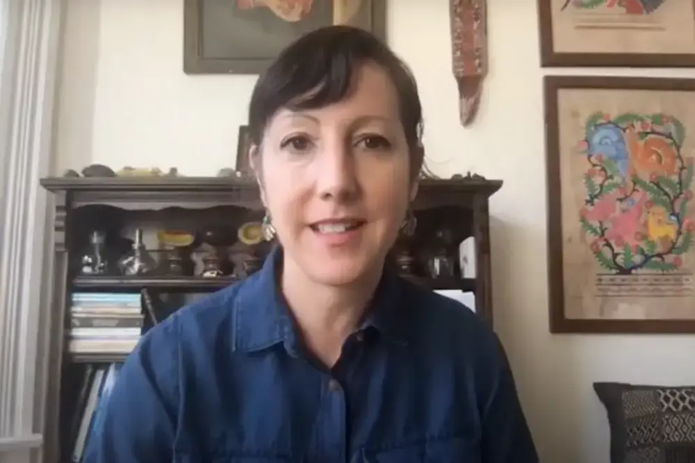Grantee Amy Maxmen discusses COVID-19 antibody testing at a virtual Talks @ Pulitzer on May 1, 2020.