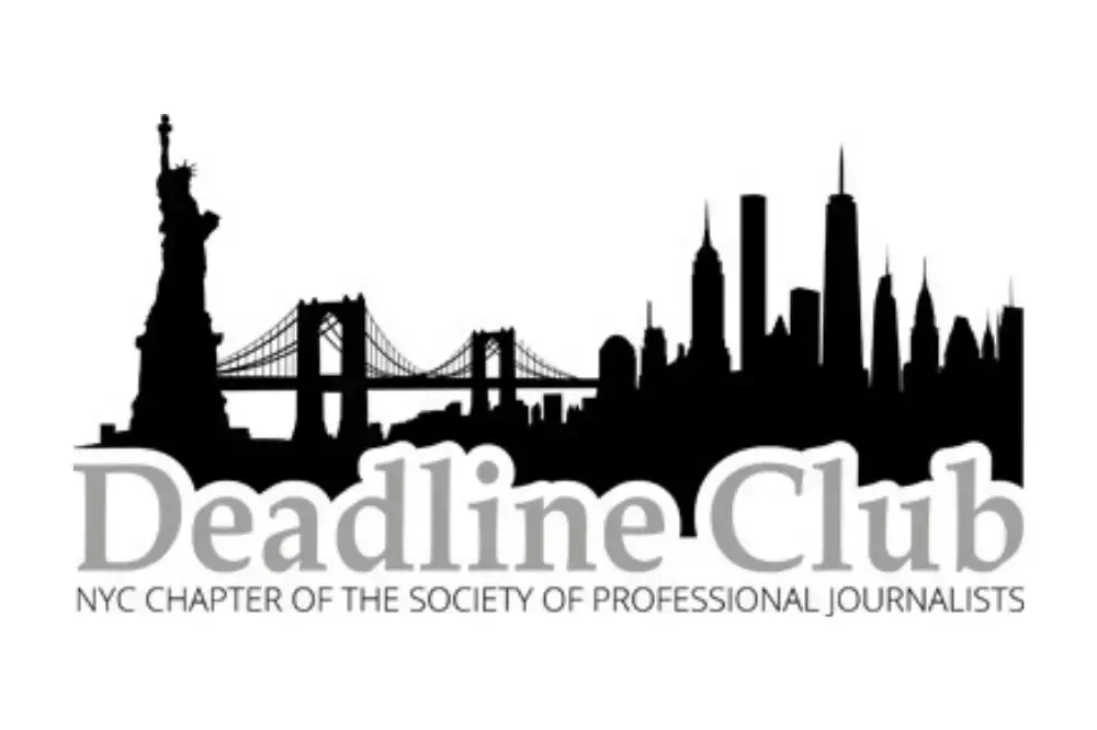 Image courtesy of Deadline Club. Image courtesy of Deadline Club.