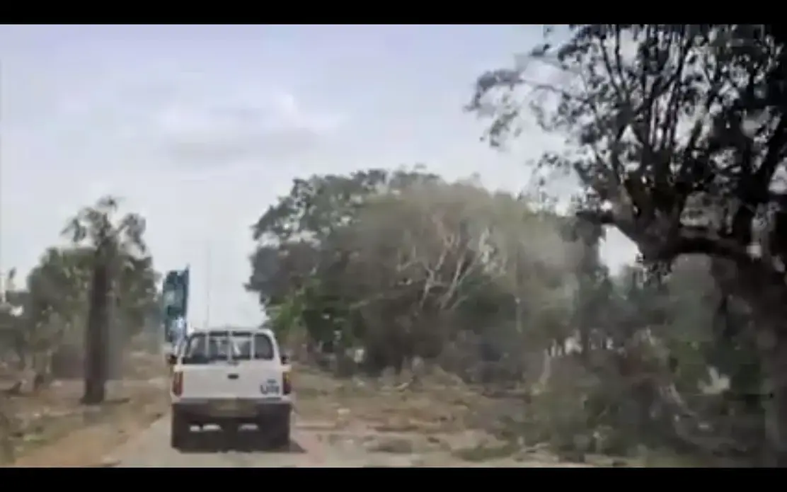 A still from the trailer for "No Fire Zone." Media file: nfz.jpg