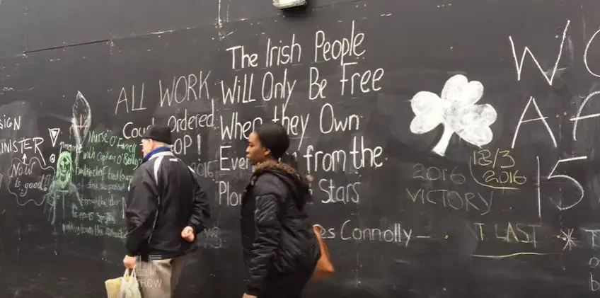 Screenshot. Media file: ireland_rising.jpg