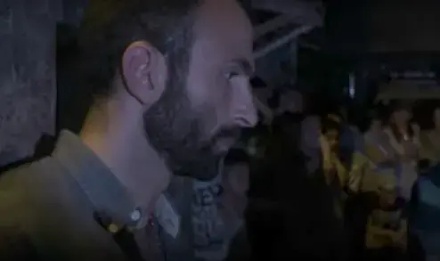 Still image of Jason Motlagh reporting in the Philippines for AJ+ short documentary, The Execution Beat. Producer, Jason Motlagh. Cameraman, Mark Oltmanns. 2016.