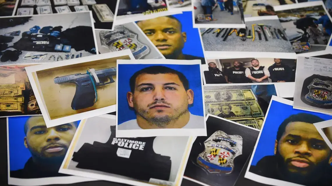 When seven officers from the Gun Trace Task Force were arrested in 2017, the sprawling case was shocking. Plainclothes officers targeted people, stole hundreds of thousands of dollars, lied about overtime and also conducted searches without warrants. Image by Kevin Richardson. United States, 2019. When seven officers from the Gun Trace Task Force were arrested in 2017, the sprawling case was shocking. Plainclothes officers targeted people, stole hundreds of thousands of dollars, lied about overtime and also conducted searches without warrants. Image by Kevin Richardson. United States, 2019.