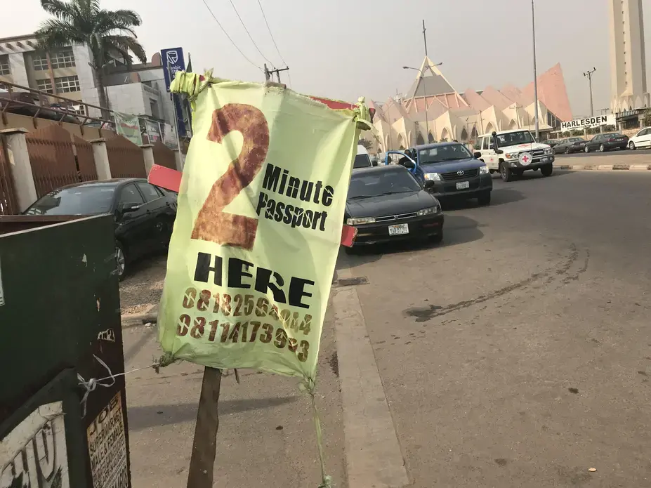 Time is comprehended differently in Nigeria, causing confusion for any who run on a tight schedule. Image by Jon Cohen. Nigeria, 2018. Time is comprehended differently in Nigeria, causing confusion for any who run on a tight schedule. Image by Jon Cohen. Nigeria, 2018.