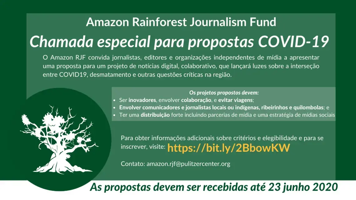 As propostas devem ser entregues em 23 de junho. POR Amazon-COVID19 Call for Proposals