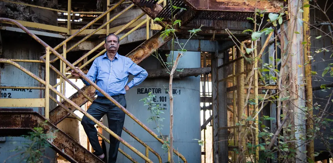 In Bhopal, residents who survived the massive gas leak and those who arrived later continue to deal with the consequences. Image by Raj Sarma. India, 2018. In Bhopal, residents who survived the massive gas leak and those who arrived later continue to deal with the consequences. Image by Raj Sarma. India, 2018.