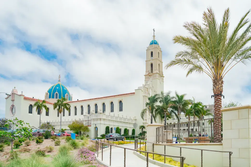 The Immaculata Church of the University of San Diego in San Diego, California. Image by Kit Leong. United States, 2018. The Immaculata Church of the University of San Diego in San Diego, California. Image by Kit Leong. United States, 2018.