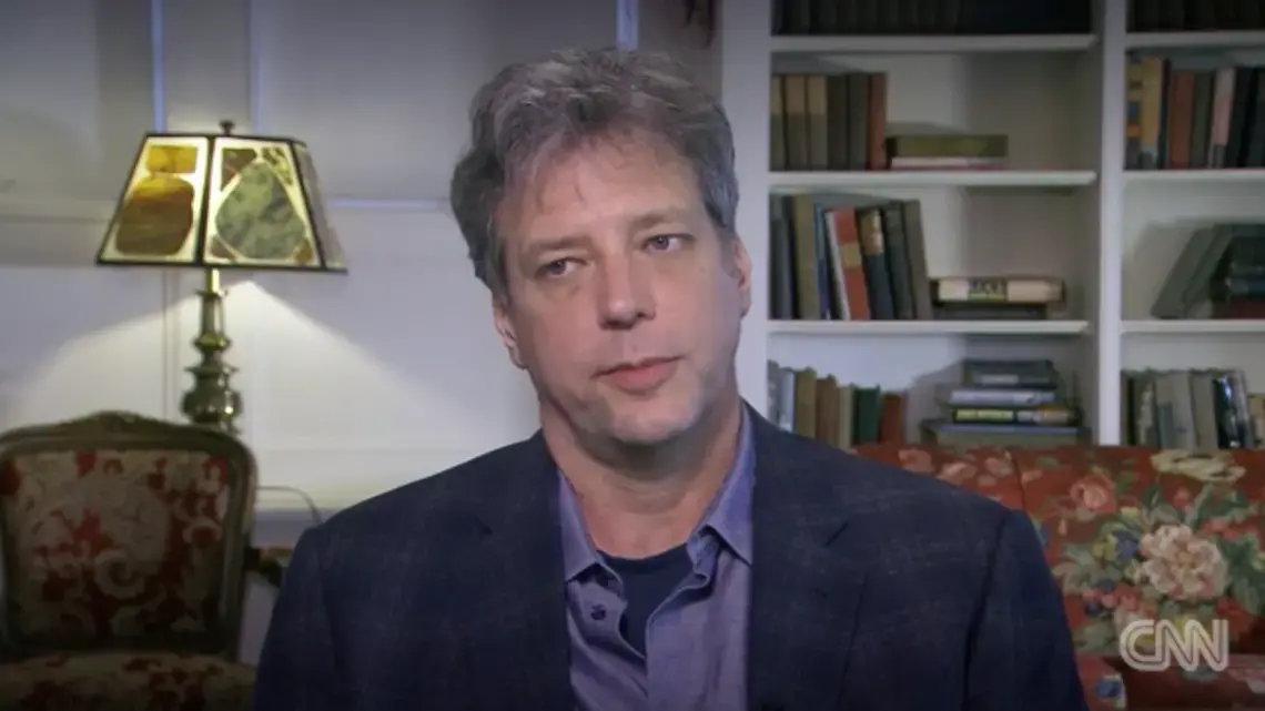 Image from CNN's interview with grantee Michael Scott Moore. United States, 2017.