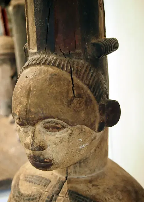 Maternity figure, Igbo, Nigeria. Image by Ann Porteus/Flickr. Nigeria, 2012.