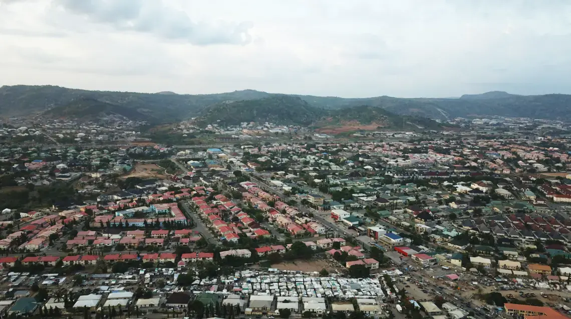 Scenic aerial view of Abuja City Landscape. Image by Tayvay / Shutterstock. Nigeria, undated. Scenic aerial view of Abuja City Landscape. Image by Tayvay / Shutterstock. Nigeria, undated.