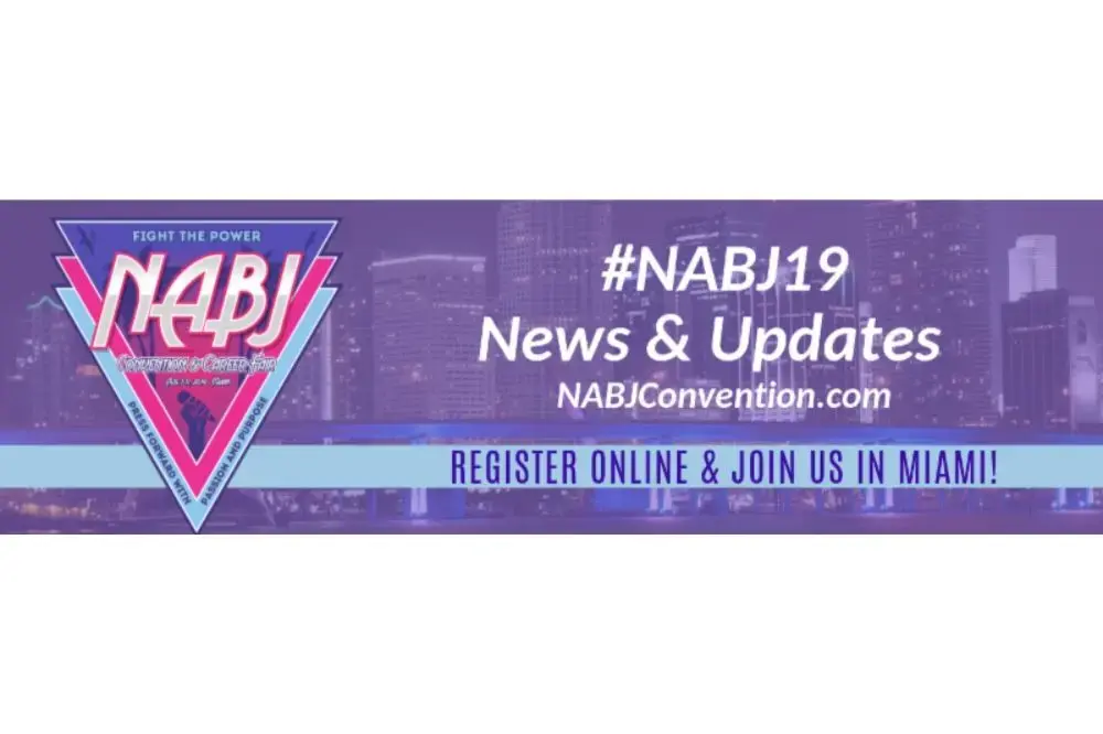 Image courtesy of the National Association of Black Journalists. United States, 2019.