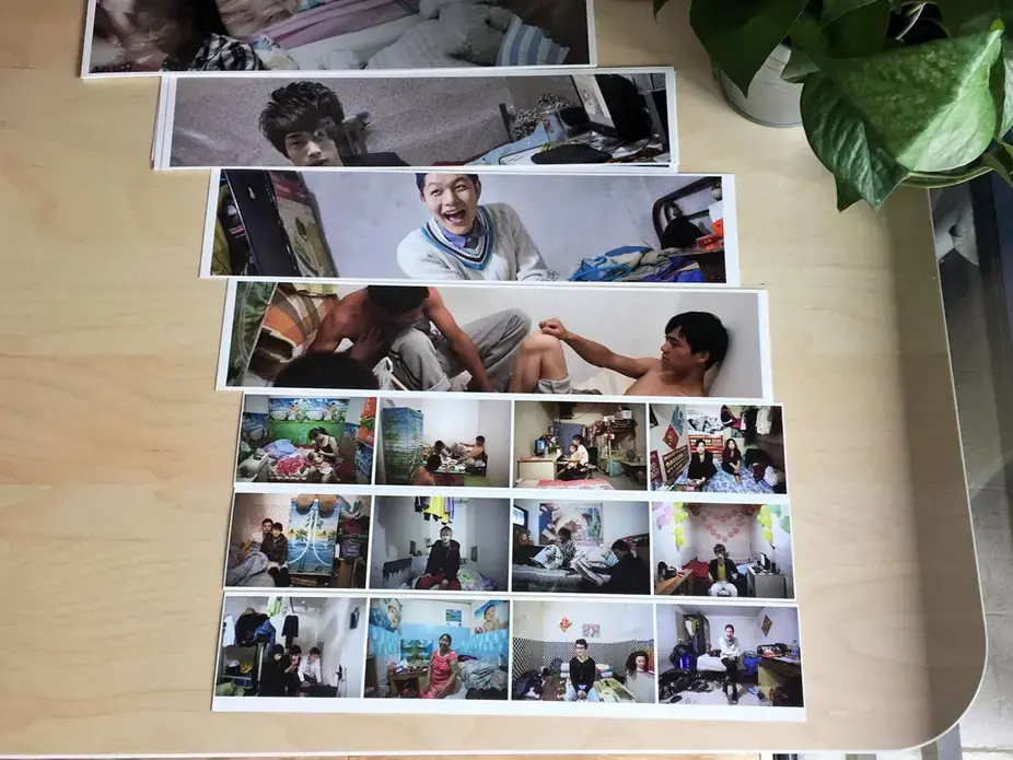 The prints sent by the Biennale team, of Sim Chi Yin's "Rat Tribe" project. China, 2017.