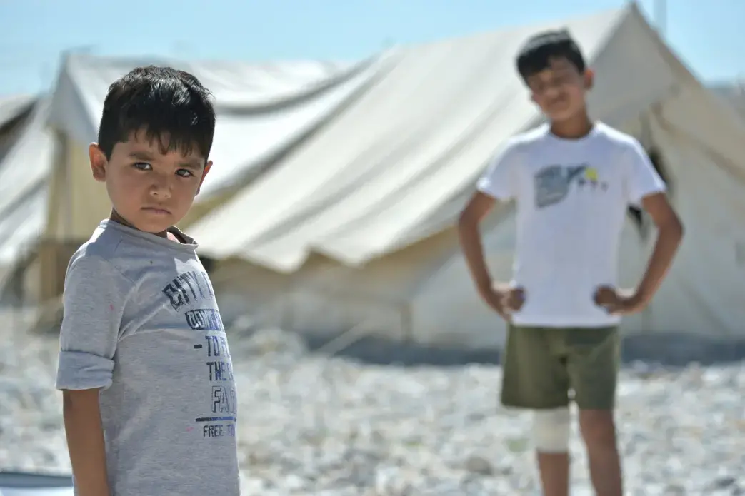 Koutsochero camp, Larisa, Greece. Image by Frederick Atax. Greece, 2015. Koutsochero camp, Larisa, Greece.
