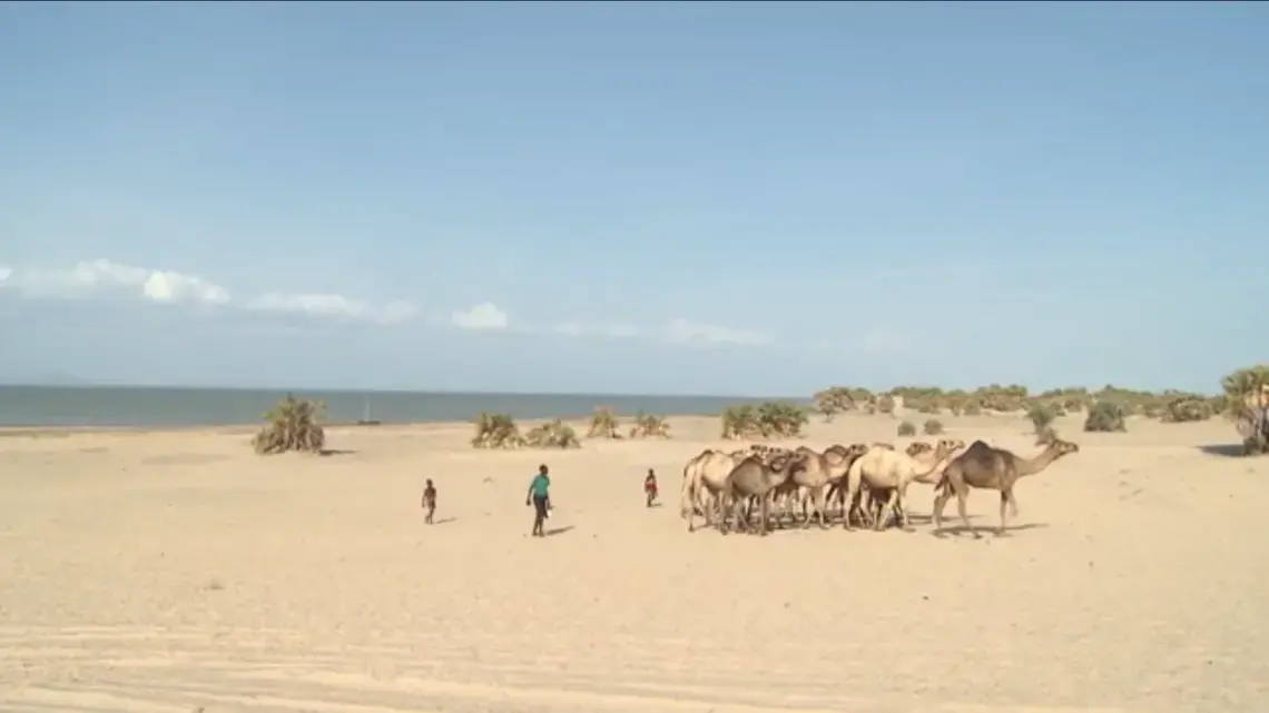 Lake Turkana. Image by Marc Hofer. Kenya, 2014. Media file: laketurkana.png
