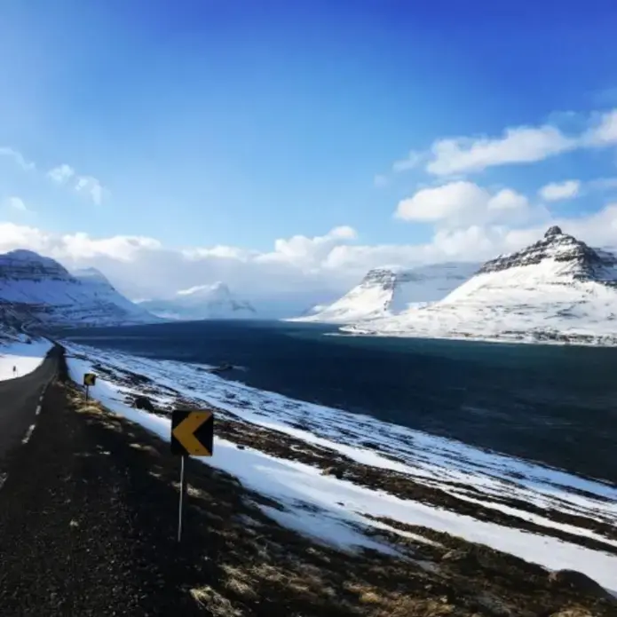 Science journalist Ari Daniel traveled to Iceland in February 2018 to report on two climate stories. Image by Ari Daniel. Iceland, 2018.