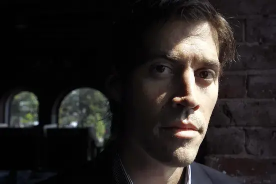 American freelance journalist James Foley in Boston in May 2011. Image by AP. United States, 2014. Media file: bn-ee360_0819fo_g_20140819214204.jpg