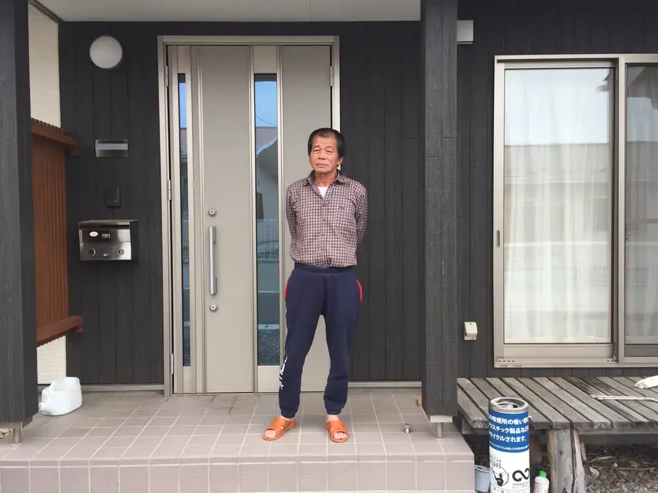 The tsunami nearly killed Shoji Murakami in his home on Ōshima Island. Murakami initially evacuated but returned to his house believing he'd be safe. Images by Matthew Komatsu. Japan, 2018.