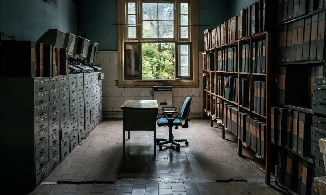 The Hotel de Inmigrantes museum and archive in Buenos Aires. Image by Peter Bauza. Argentina, 2017. The Hotel de Inmigrantes museum and archive in Buenos Aires. Image by Peter Bauza. Argentina, 2017.