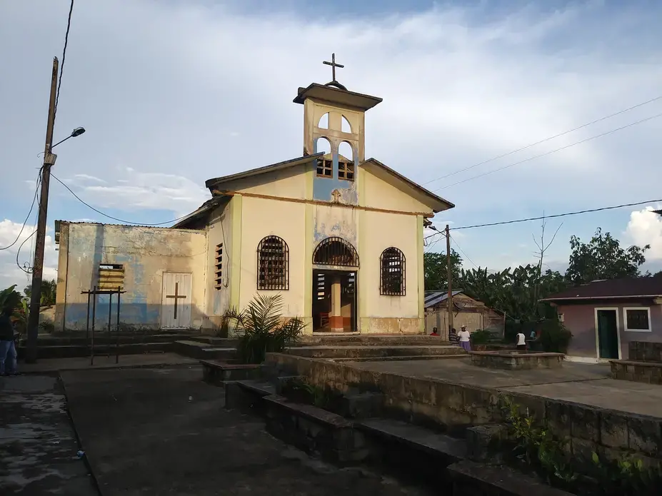 The community church in Samurindo, Colombia. Religious actors have played complex and diverse roles in over 50 years of armed conflict. Churches have made a decisive difference in the implementation of the 2016 peace accords between the FARC guerrilla group and the Colombian government unfolds. Image by Julia Friedmann. Colombia, 2018. The community church in Samurindo, Colombia. Religious actors have played complex and diverse roles in over 50 years of armed conflict. Churches have made a decisive difference in the implementation of the 2016 peace accords between the FARC guerrilla group and the Colombian government unfolds. Image by Julia Friedmann. Colombia, 2018.