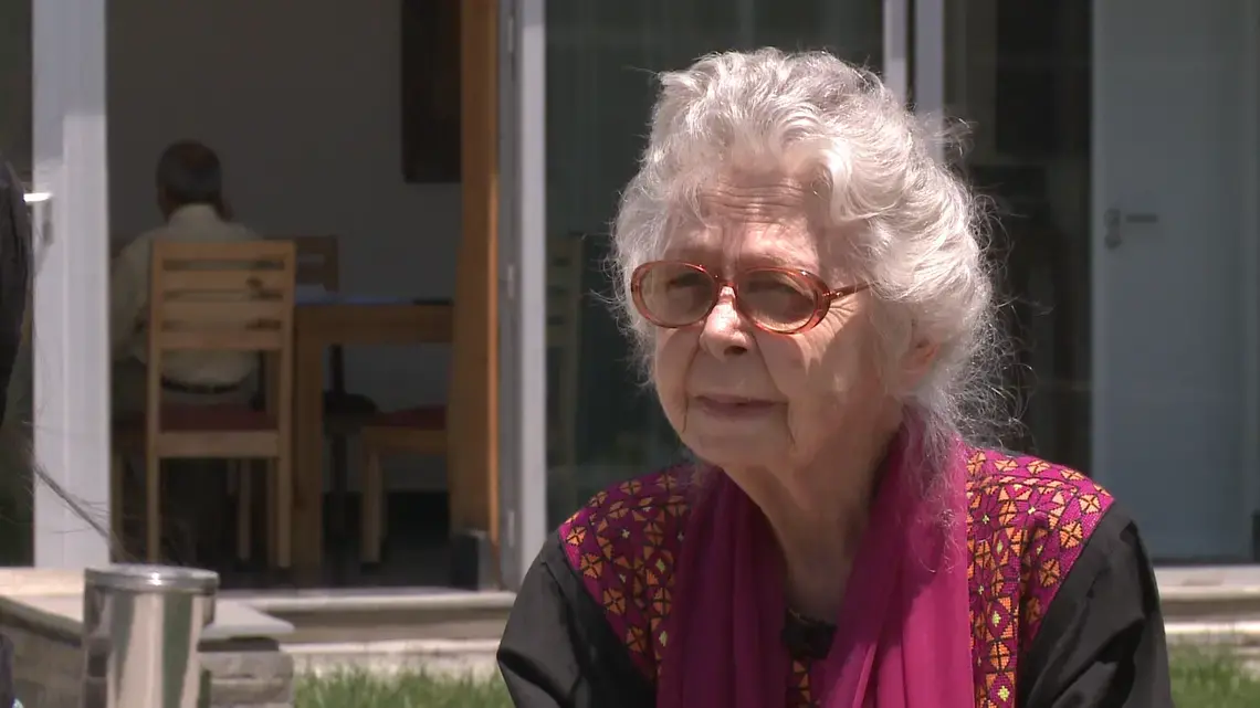 Nancy Hatch Dupree. Image by Mellissa Fung. Afghanistan, 2013. Media file: nancy_2.jpg