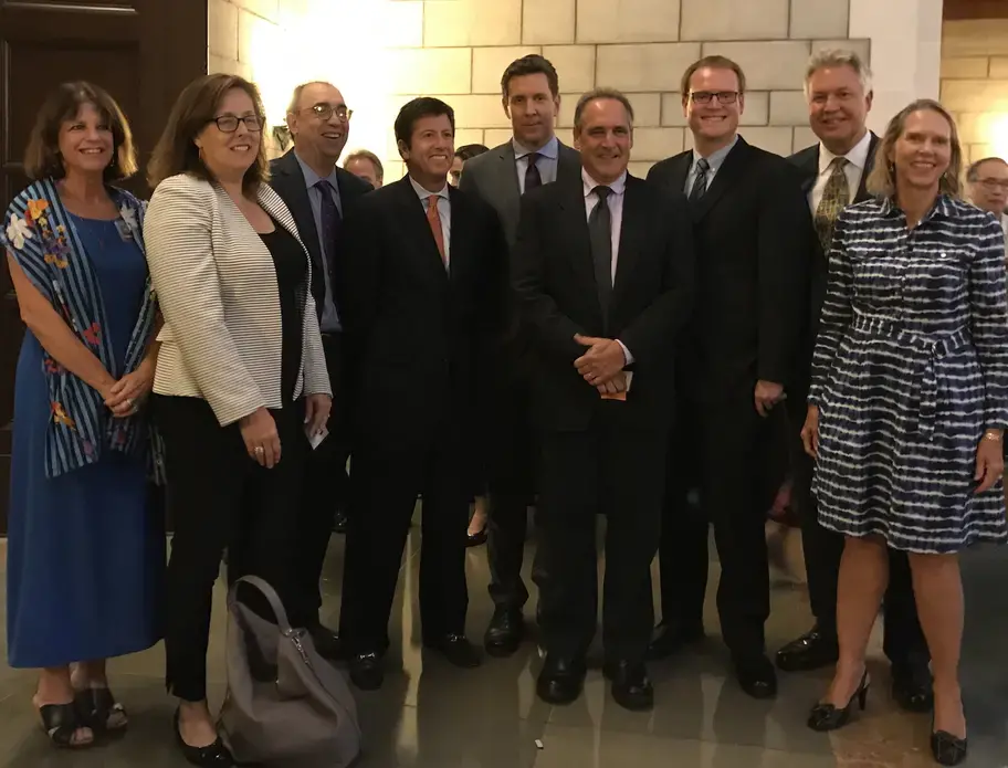 Celebrating the 2017 Communication Award (film/radio/tv) from the National Academies of Sciences, Engineering and Medicine: Shannon Bradley (University of California San Diego), Sara Just (PBS NewsHour), Murray Jacobson (PBS NewsHour), Richard Coolidge (PBS NewsHour), William Brangham (PBS NewsHour), Jon Cohen (Science), Jason Kane (PBS NewsHour), Jon Sawyer (Pulitzer Center), and Kem Knapp Sawyer (Pulitzer Center). Celebrating the 2017 Communication Award (film/radio/tv) from the National Academies of Sciences, Engineering and Medicine: Shannon Bradley (University of California San Diego), Sara Just PBS NewsHour), Murray Jacobson (NewsHour), Richard Coolidge (NewsHour), William Brangham (NewsHour), Jon Cohen (Science), Jason Kane (NewsHour), Jon Sawyer (Pulitzer Center), and Kem Knapp Sawyer (Pulitzer Center).