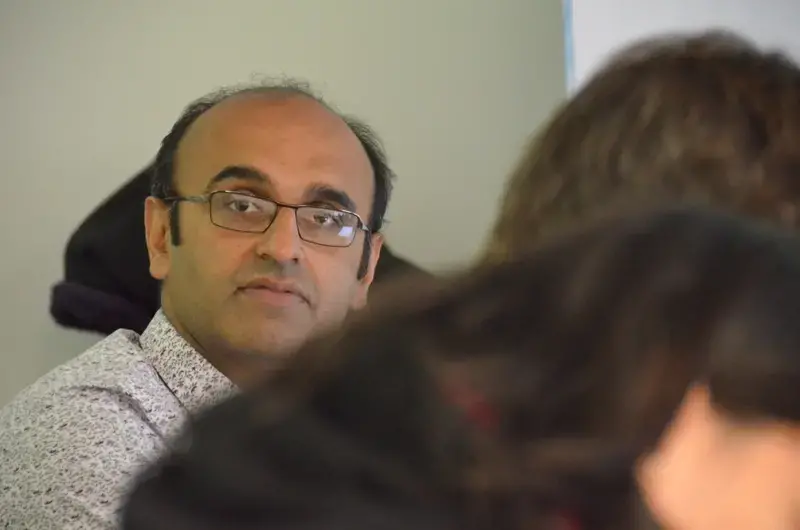 Yadvinder Malhi, a co-founder of the Andes Group and a professor of ecosystem science at Oxford University in England. Image by Justin Catanoso. Peru, 2013. Media file: part_4-10.jpg