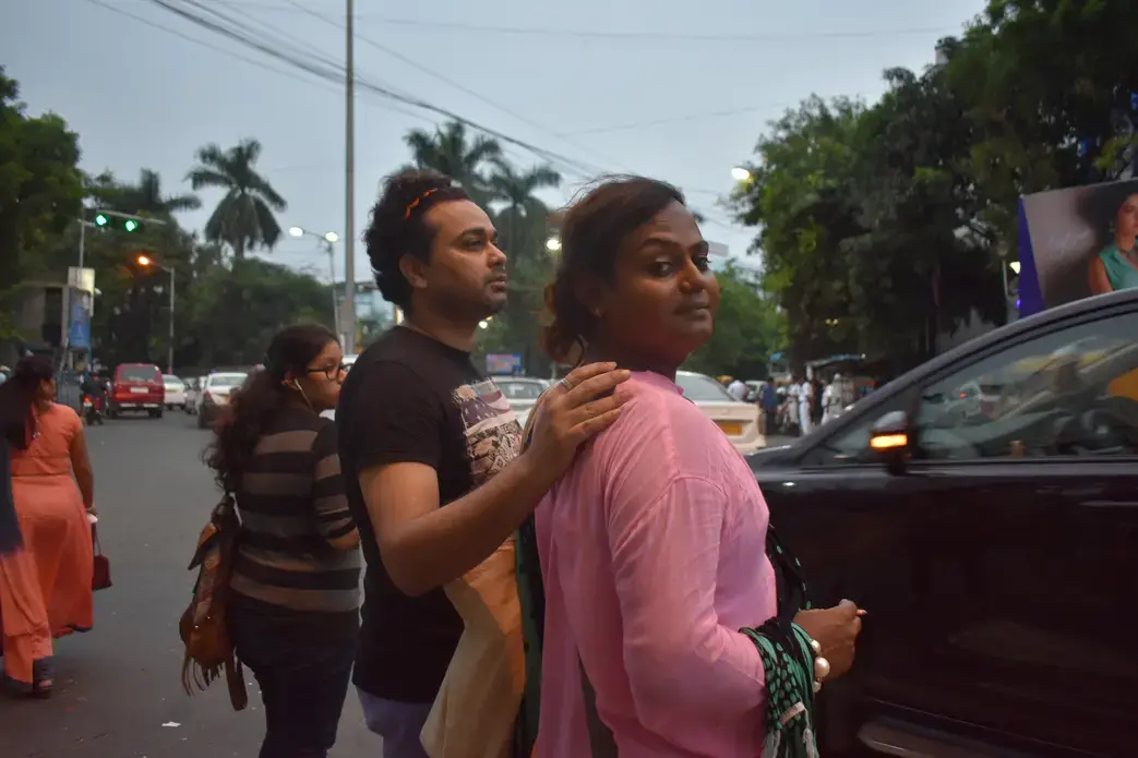 Sintu and her friend Rajdeep are both members of Anandam, an LGBTQ organization in Kolkata. Image by Siyona Ravi. India, 2017. Sintu and her friend Rajdeep are both members of Anandam, an LGBTQ organization in Kolkata. Image by Siyona Ravi. India, 2017.