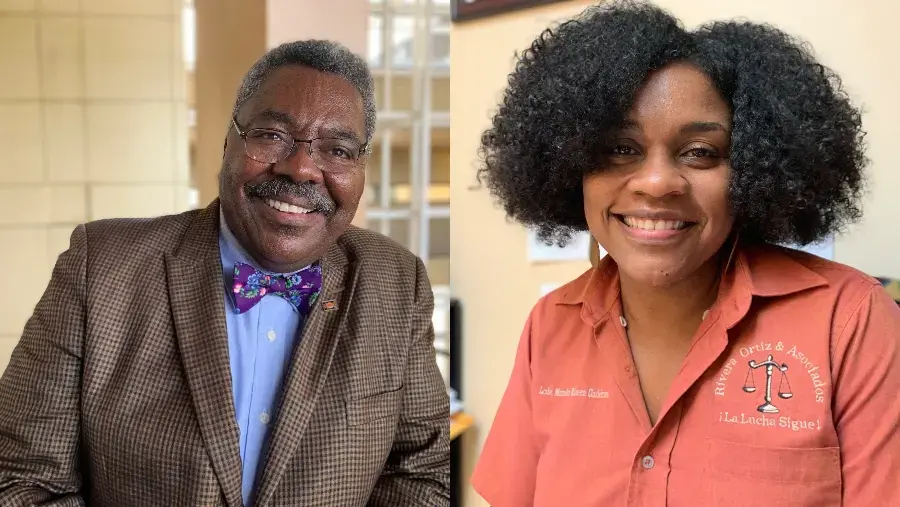 Marcos Rivera and his daughter Maraliz Rivera, are two Afro-Latinx attorneys fighting for racial justice in Puerto Rico. Images by Natasha S. Alford. United States, 2019. Marcos Rivera and his daughter Maraliz Rivera, are two Afro-Latinx attorneys fighting for racial justice in Puerto Rico. Images by Natasha S. Alford. United States, 2019.