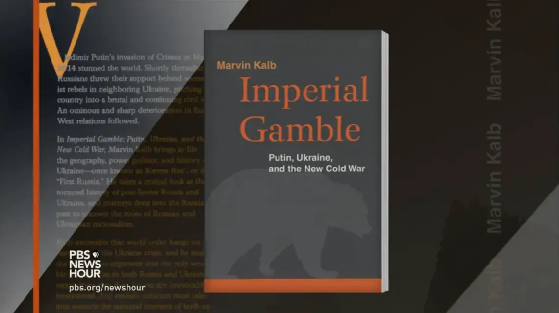 Pulitzer Center senior adviser Marvin Kalb's new book. Image courtesy of PBS NewsHour. Media file: screen_shot_2015-09-25_at_1.28.25_pm.png