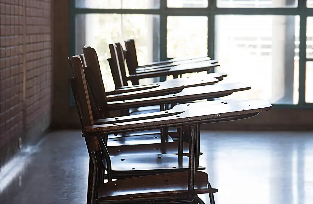 An empty school classroom in Caracas, Venezuela. Image by Molina86 / Shutterstock. Venezuela, 2018. An empty school classroom in Caracas, Venezuela. Image by Molina86 / Shutterstock. Venezuela, 2018.