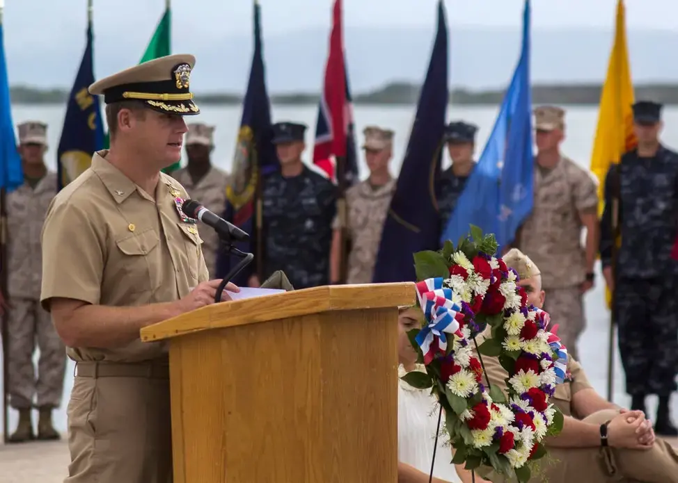 Capt. John R. Nettleton in 2014. “Command is an honor and a responsibility,” he said at his sentencing hearing Thursday. “I failed, and I know that I am accountable for my actions.” Image courtesy of the U.S. Navy. United States, 2014. Capt. John R. Nettleton in 2014. “Command is an honor and a responsibility,” he said at his sentencing hearing Thursday. “I failed, and I know that I am accountable for my actions.” Image courtesy of the U.S. Navy. United States, 2014.