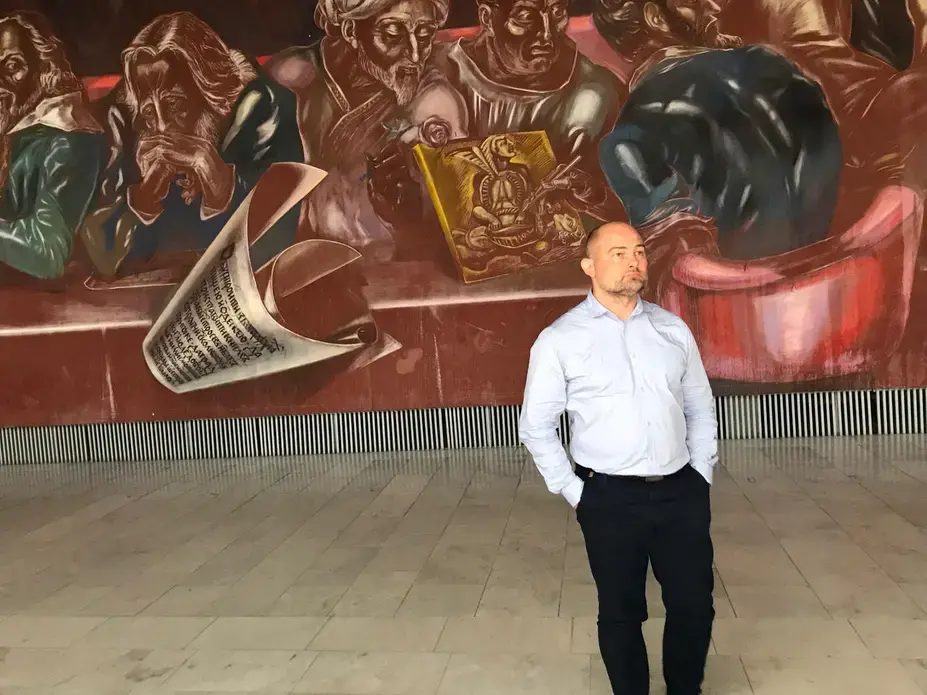 Denis Rebrikov, a DNA sequencing specialist at the Pirogov Russian National Research Medical University in Moscow, has attracted worldwide scrutiny for plans to fix mutations in human embryos before their implantation. Image by Jon Cohen. Russia, 2019.