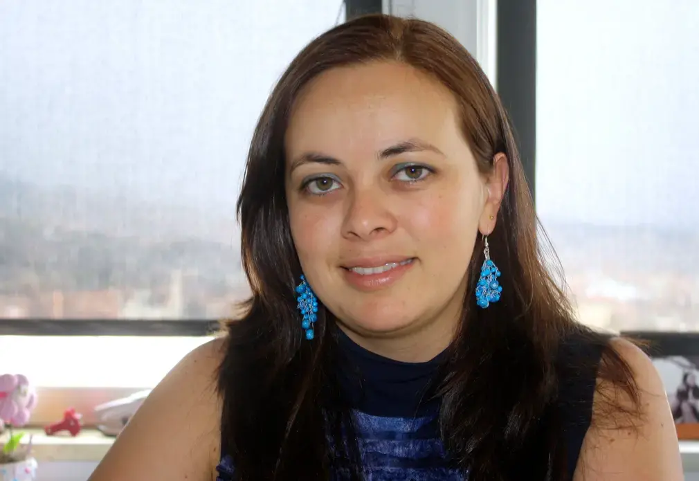 Yessika Hoyos. Image by Stephen Franklin. Colombia, 2013. Media file: yessika1.jpg