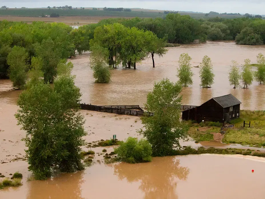 Flooding in Longmont, Colorado in 2013. Image by Bryce Bradford / CC. United States, 2013. Flooding in Longmont, Colorado in 2013. Image by Bryce Bradford / CC. United States, 2013.