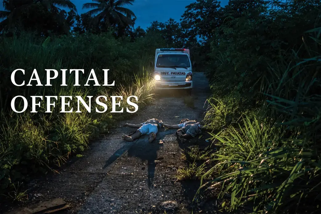 Under President Rodrigo Duterte, thousands have died at the hands of police or the masked vigilantes who roam Manila's vast slums. Image by James Whitlow Delano. Philippines, 2017.