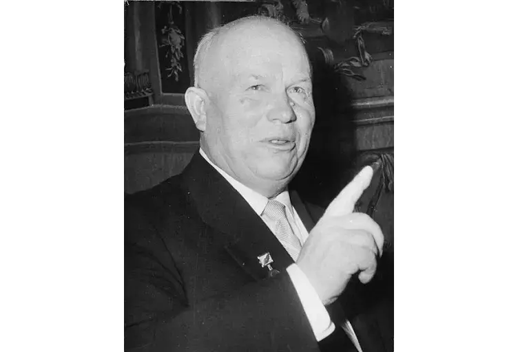 Soviet Premier Nikita Khrushchev. Image courtesy Dutch National Archives. 1962. Soviet Premier Nikita Khrushchev. Image courtesy Dutch National Archives. 1962.