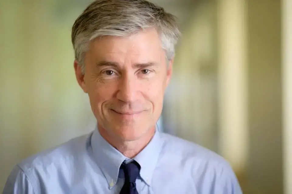 Wake Forest University law professor John Knox is the United Nations's special representative on climate change and human rights. He will be in Paris this week for the international climate summit. Image by Ken Bennett. North Carolina, 2015. Media file: john_knox_wfu.jpg