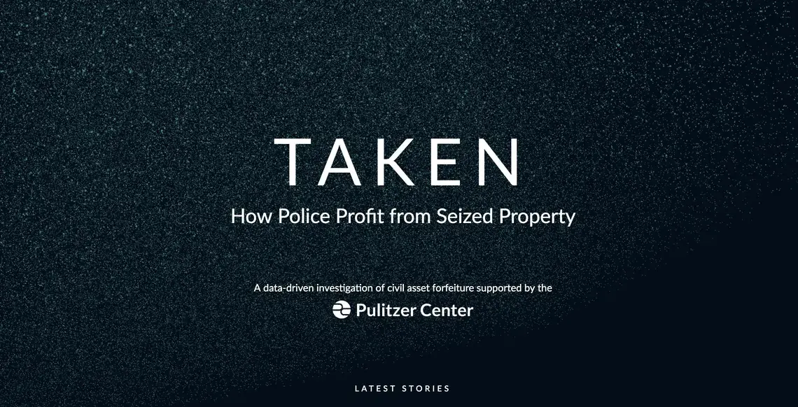 Screenshot from the Taken microsite. Image by Dan McCarey. United States, 2018. Screenshot from the Taken microsite. Image by Dan McCarey. United States, 2018.