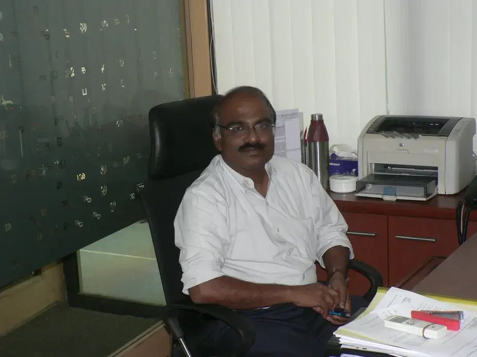 Professor Prabhakaran Dorairaj from the Centre for Chronic Diseases in Delhi is an expert in data analysis. Image by Martina Merten. India, 2013. Media file: p1100221.jpg