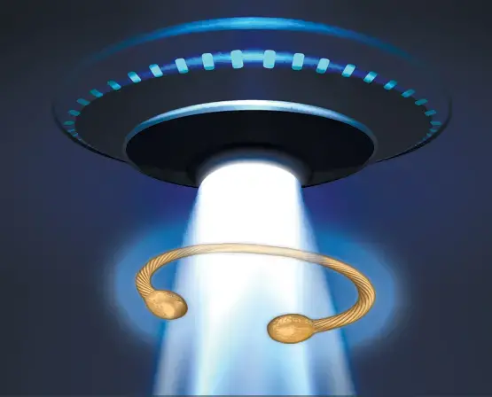 The Q-ray bracelet. Graphic courtesy Undark. 2016. The Q-ray bracelet. Graphic courtesy Undark. 2016.