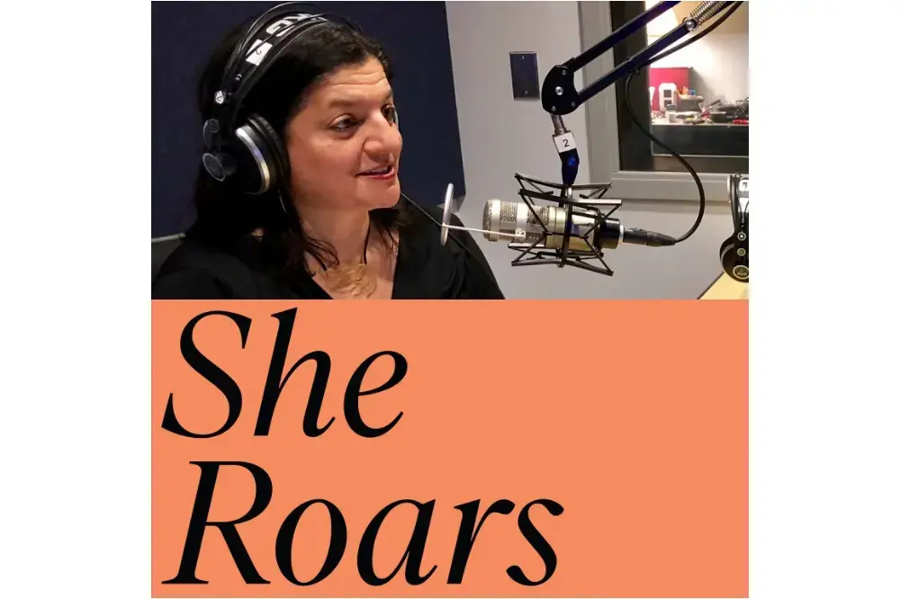 Image courtesy of the She Roars Podcast.