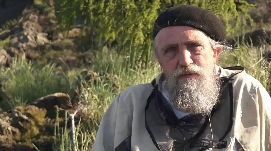 Ecologist Sergey Zimov has studied the decaying Arctic permafrost for decades, and has a plan to preserve it with millions of herbivores. Image by Eli Kintisch. Russia, 2015. Media file: screen_shot_2015-12-06_at_9.15.32_am.png