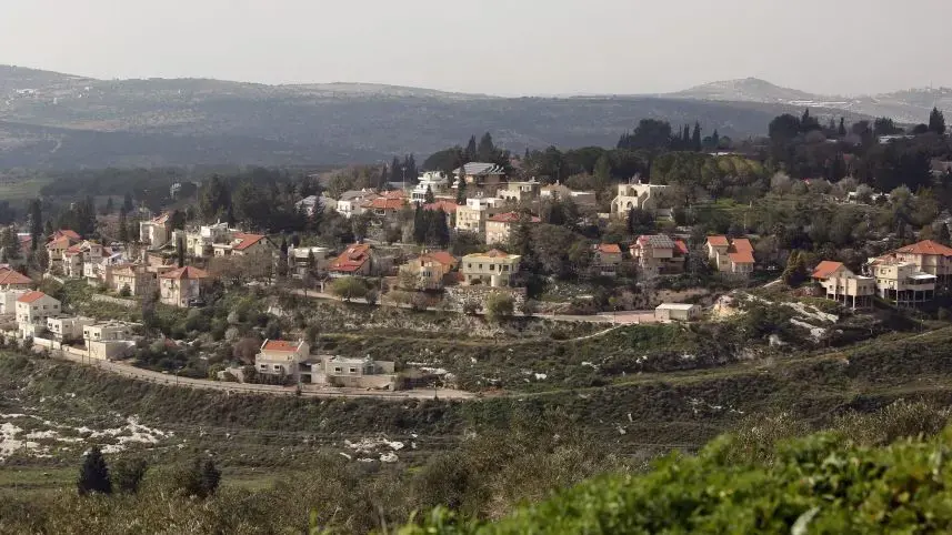 A view of the Israeli settlement of Kedumim, near the Palestinian town of Nablus. Image courtesy of AFP. Media file: 2873127300.jpg