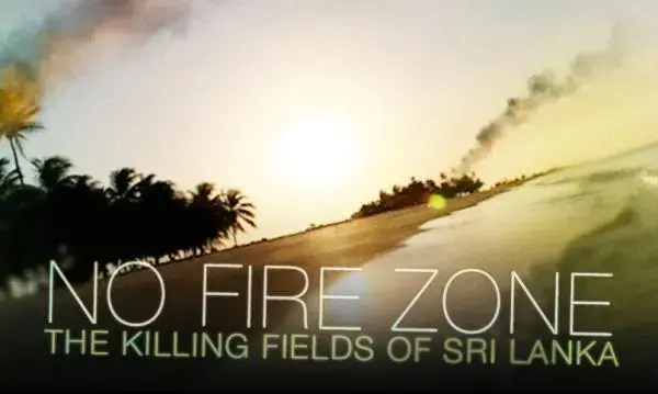 'No Fire Zone' sheds light on the military offensive in the final months of the 26-year Sri Lankan civil war, documenting war crimes, summary execution, torture and sexual violence with direct evidence recorded by both victims and perpetrators on mobile phones and small cameras. Image by Callum Macrae. Sri Lanka. Media file: nofirezone.jpg