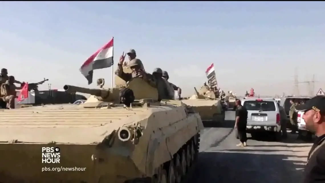 Screenshot from video courtesy PBS NewsHour. Screenshot from video courtesy PBS NewsHour.