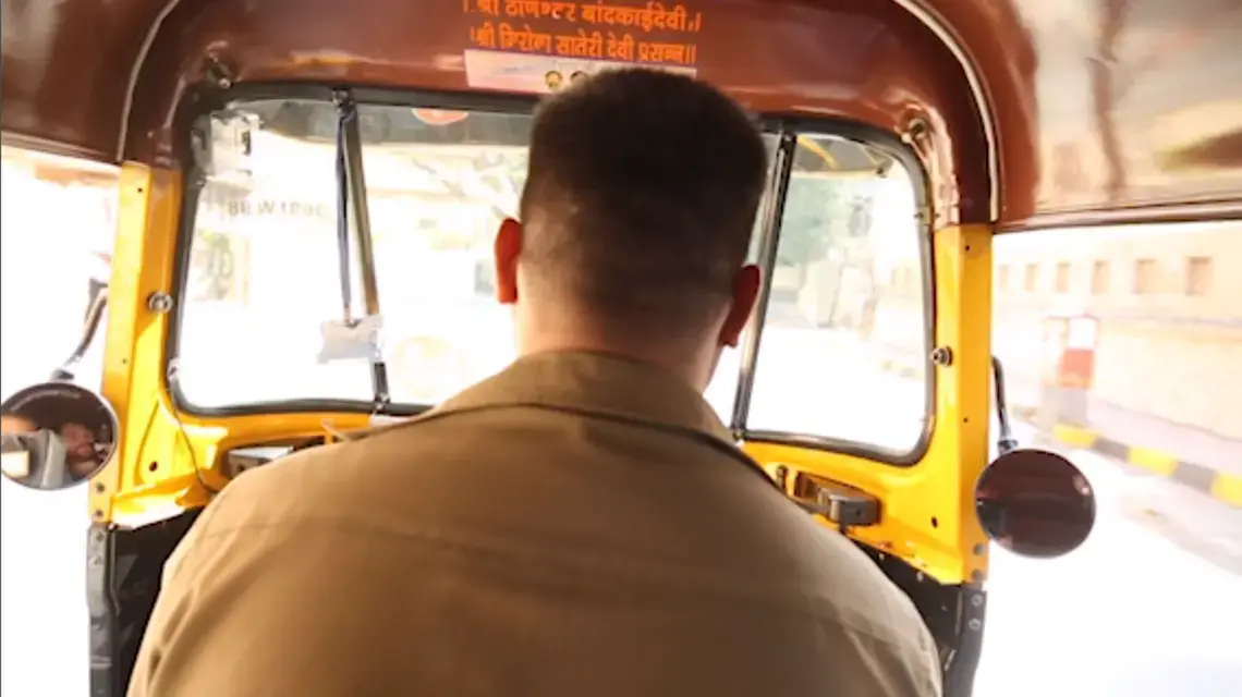 Still from video by Wes Bruer. India, 2017.
