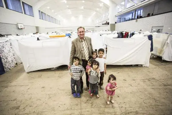 Raif Kuhirt had no relevant experience before he got into the shelter business. Image by Emily Kassie. Germany, 2016. Media file: goldrush.jpg