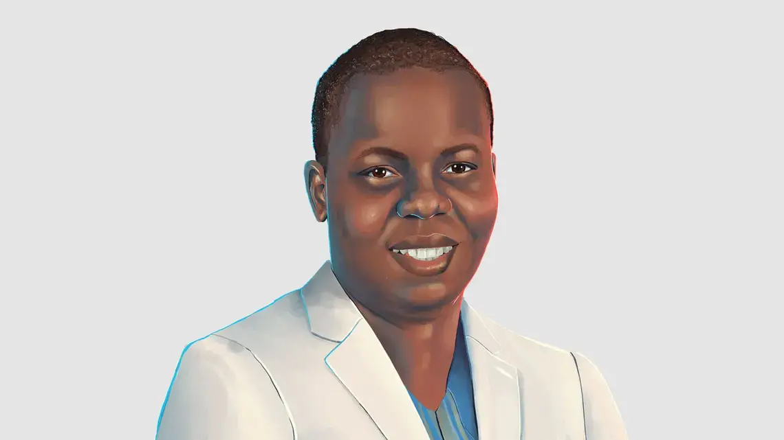 “We need scientists who are in Africa focusing on African problems,” says Edwine Barasa of the Kenya Medical Research Institute–Wellcome Trust. Illustration by Katty Huertas / Science Magazine. “We need scientists who are in Africa focusing on African problems,” says Edwine Barasa of the Kenya Medical Research Institute–Wellcome Trust. Illustration by Katty Huertas / Science Magazine.