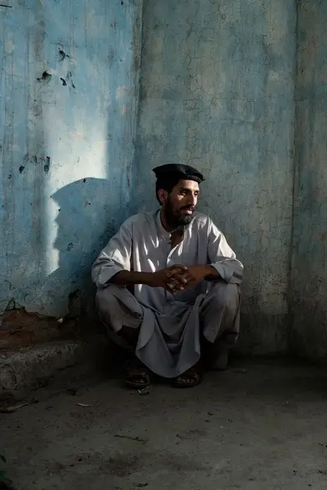 Abdul Salam, who joined the Taliban when he was twelve, after his father was killed in a U.S. bombing raid. “I wanted revenge,” Salam said. Image by Adam Ferguson. Afghanistan, 2019. Abdul Salam, who joined the Taliban when he was twelve, after his father was killed in a U.S. bombing raid. “I wanted revenge,” Salam said. Image by Adam Ferguson. Afghanistan, 2019.