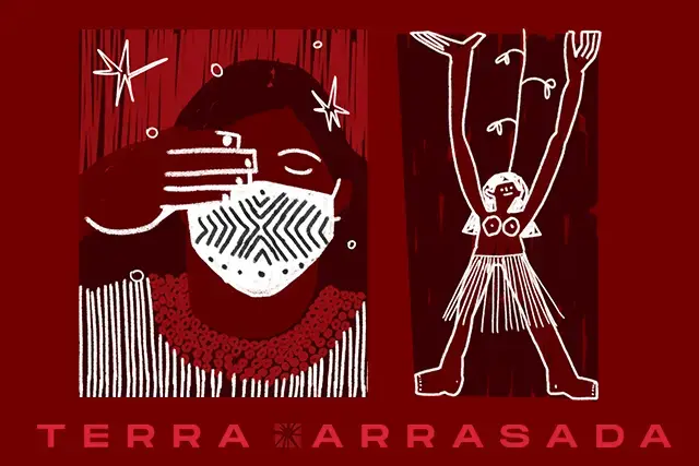 Illustration by Gustavo Caboco/Le Monde Diplomatique.