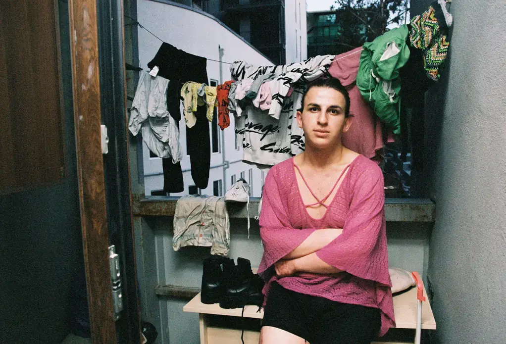 Madona Kiparoidze, above, set herself on fire at Tbilisi’s city hall last April to bring attention to the trans community’s hardships in the Georgian capital. Image by George Nebieridze. Georgia, 2020.